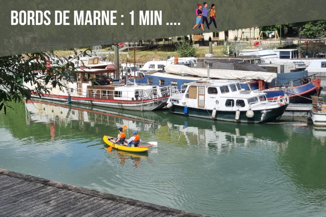 Evasion Entre Paris, Disneyland Et Bords De Marne Noisy-le-Grand Dış mekan fotoğraf